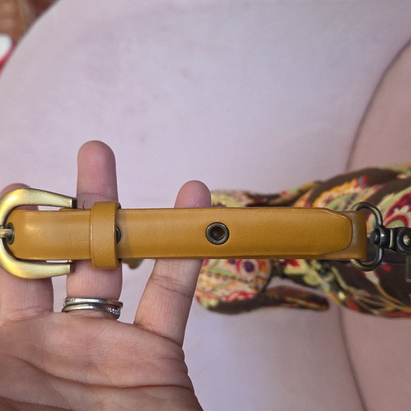 Fuzzy Nation Colorful Paisley Dog Purse - Picture 4 of 7